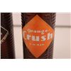 Image 4 : 2X the Bid Price (2) Vintage Empty Orange Crush Bottles
