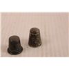 Image 2 : (2) Silver Sterling Thimbles