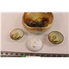 Image 4 : Noritake Nut Bowl & (3) Nippon Dishes