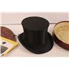 Image 5 : Antique Folding Top Hat & Case
