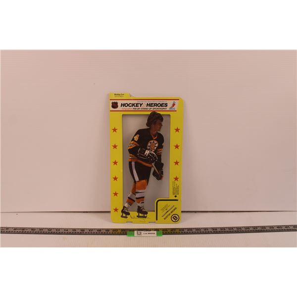 Hockey Heroes Bobby Orr Pin-up/Stand-Up Sport Trophy