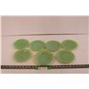 Image 1 : (7) Jadeite Saucers