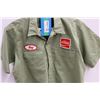 Image 2 : *Vintage Coca Cola Men's Short Sleeve Button Up Shirt Large
