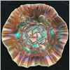 Dugan Peach Opal Carnival Glass 