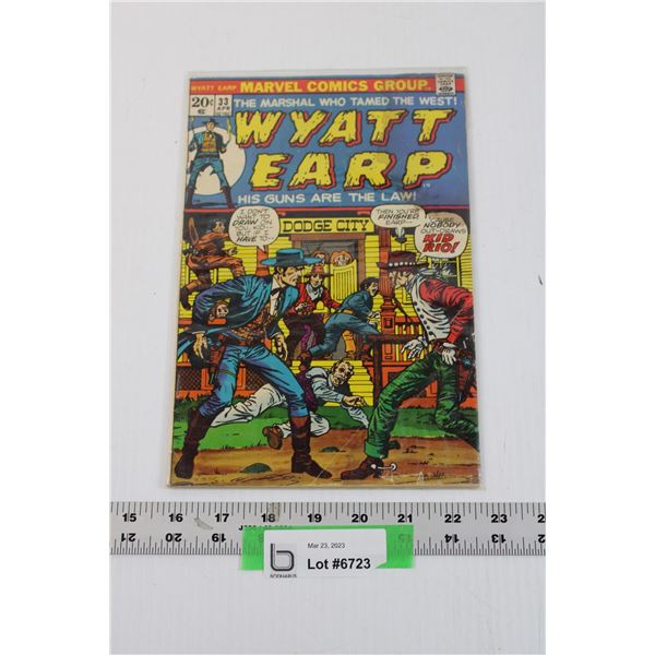 Vintage Marvel Wyatt Earp Comic - 20 Cents
