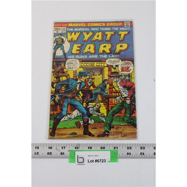 Vintage Marvel Wyatt Earp Comic - 20 Cents