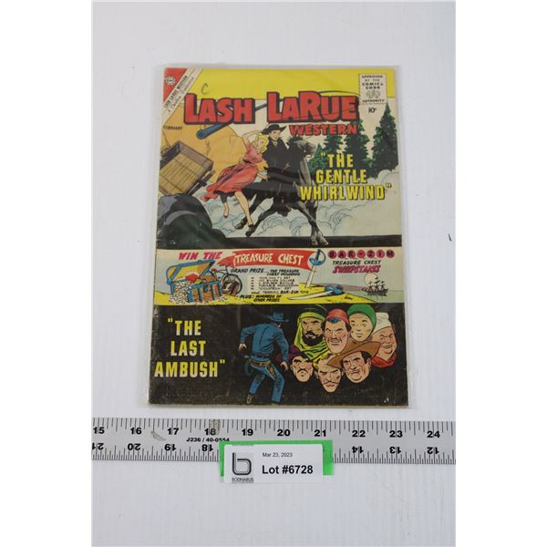 Vintage Lash Larue Western Comic - 10 Cents