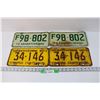 Image 1 : 1967 and 1974 Saskatchewan License Plates