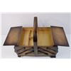 Image 5 : Vintage Wooden Sewing Box