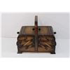 Image 6 : Vintage Wooden Sewing Box