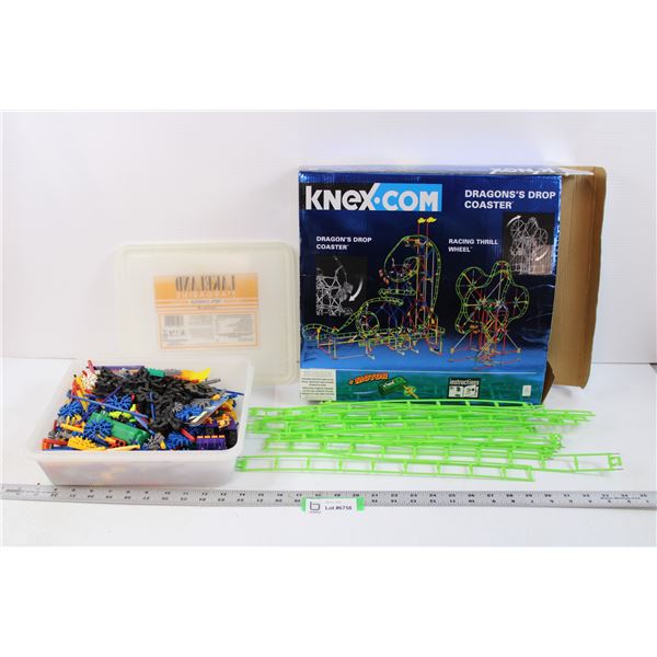 Knex Dragon Drop Coaster Toys with Box