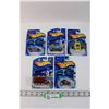 Image 1 : NOS Lot of 5 Hot Wheels Cars No 041, 98, 159, 203 (Factory Sealed)
