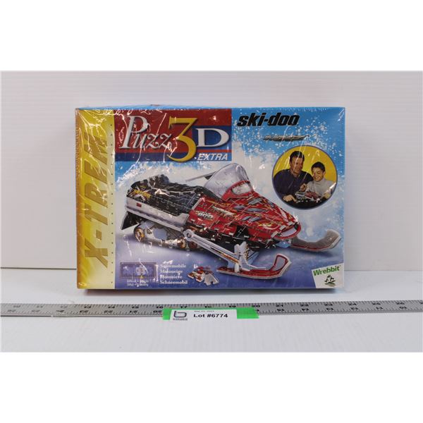 NOS 2001 X-Trem Puzzle 3D Extra Ski-doo (Factory Sealed)