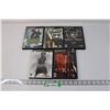Image 1 : (5) Lot of Assorted PS2 Games - Blade, Mortal Combat, Medal of Honor (Medal of Honor and Mortal Comb