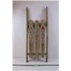Image 1 : Vintage Wooden Torpedo Childrens Sled - 35" Long