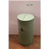 Image 1 : *Vintage Green Flour Bin - 27" Tall