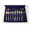 Image 3 : Cutlery Set in Box-stamped 1947 Rogers Bros E.P. Brass