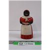 Image 1 : (1) One Piece of a Set of Black Americana Salt and Pepper Shakers