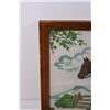 Image 2 : (2) Vintage Frames with Horse Art