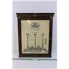Image 1 : Vintage Freemason Framed Document