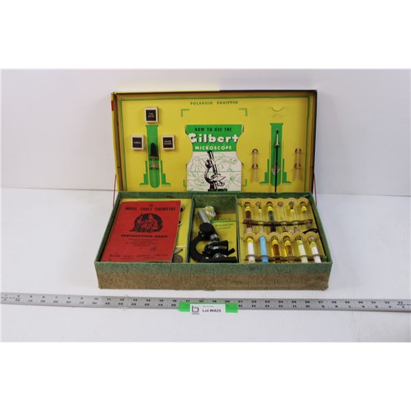 Vintage Gilbert Microscope Set