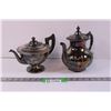 Image 1 : (2) Silver Plated Tea Pots