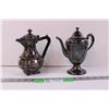 Image 1 : (2) Silver Plated Tea Pots