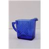 Image 2 : Blue Glass Creamer