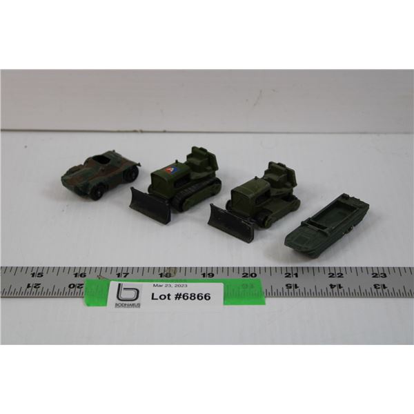 Vintage Lesney Military Toys - Made in England