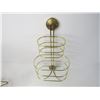 Image 5 : Brass Bathroom Towel/Cloth Holder - Candle Heated Tea/Water Carafe