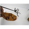 Image 3 : WRC Branding Iron - Bee Boxes? - Vintage Coal Shovel - Small Pitch Fork End
