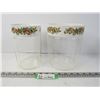 Image 1 : (2) Glass Cannisters