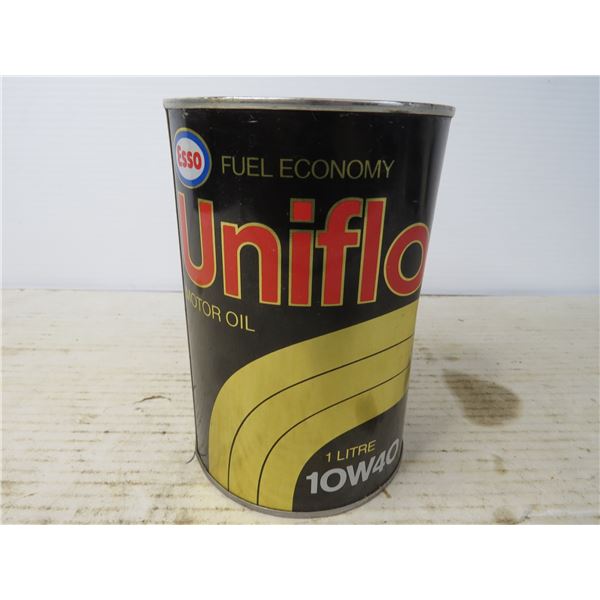 ESSO Uniflo 10w-40 Motor Oil (FULL - Dented) - Bodnarus Auctioneering