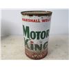 Image 2 : Sunco Sunfleet Motor Oil (empty) - Marshall Wells Motor King Anti Freeze Can (empty - Rusted)