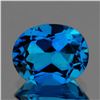 Image 1 : Natural London Blue Topaz 10x8 MM{Flawless-VVS1}