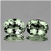 Image 1 : Natural Green Amethyst Pair [Flawless-VVS]