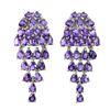 Image 2 : Natural Brazil  Amethyst Earrings