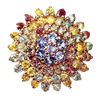 Image 1 : Natural  Tanzanite & Sapphire Ring