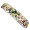 Image 1 : Natural Multi Color Tourmaline & Topaz Bangle
