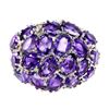 Image 3 : Natural Amethyst Sapphire Ring
