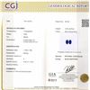 Image 2 : Natural Oval Royal Blue Sapphire Pair 3.94 Cts - VVS