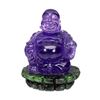 Image 1 : Natural Unheated Handcarved Amethyst Buddha