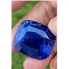 Image 1 : Natural Rare Royal Blue Kashmir Sapphire 150.13 Cts  - Certified