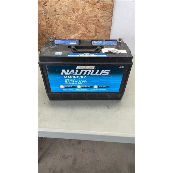 NAUTILUS MARINE DEEP CYCLE BATTERY