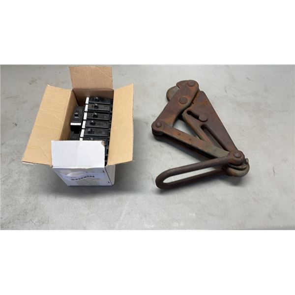 KLEIN HEAVY DUTY WIRE PULLING GRIP AND BREAKERS