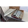 Image 1 : 2 SETS 27 INCH DRAWER SLIDES AND 10 SETS HEAVY DUTY 16 INCH DRAWER SLIDES