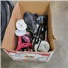 Image 2 : BOX OF BIKE PARTS, 6 BIKE TIRES AND 4 TUBES