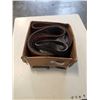 Image 1 : LOT OF SANDING BELTS, SILICON CARBIDE AND P100