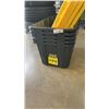 Image 3 : 5 102L STRONG BOX STORAGE TOTES WITH LIDS