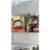 Image 1 : 2 PAIRS KIDS NOISE CANCELLING HEADPHONES - POKEMON AND LOL DOLL